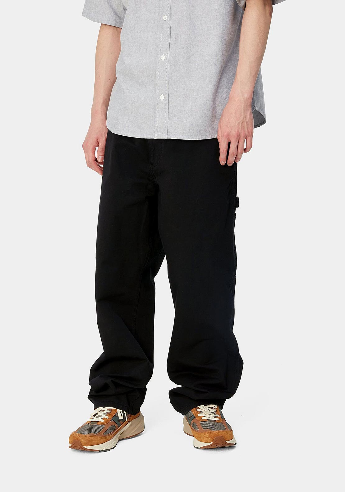 Carhartt WIP Single Knee Pocket Trousers, Black