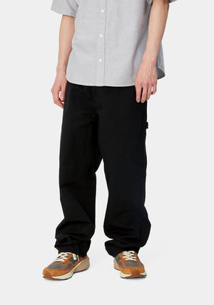 Carhartt WIP Single Knee Pocket Trousers, Black