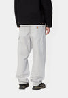 Carhartt WIP Single Knee Pocket Trousers, Sonic Silver