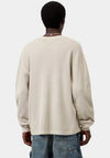 Carhartt WIP Vista Waffle Lightweight Sweatshirt, Light Beige