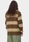 Carhartt WIP Wilt Rugby Polo Shirt, Dusty H Brown