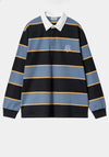 Carhartt Wilt Rugby Polo Shirt, Sorrent