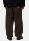 Carhartt WIP Aaron Corduroy Trousers, Brown