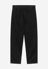 Carhartt WIP Aaron Jeans, Black Stone Washed