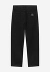 Carhartt WIP Aaron Jeans, Black Stone Washed