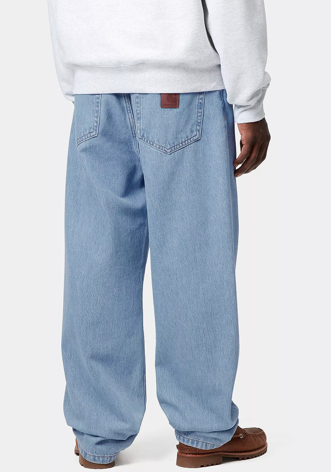 Carhartt WIP Aaron Jeans, Stone Bleached Blue