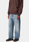 Carhartt WIP Aaron Jeans, Burst Washed Blue