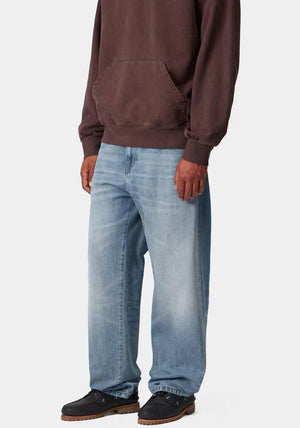 Carhartt WIP Aaron Jeans, Burst Washed Blue