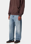 Carhartt WIP Aaron Jeans, Washed Blue