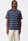 Carhartt WIP Aiken Pocket T-Shirt, Dusky Blue