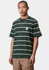 Carhartt WIP Aiken Pocket T-Shirt, Conifer Green