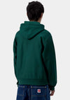 Carhartt WIP American Script Hoodie, Fir Green