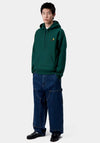 Carhartt WIP American Script Hoodie, Fir Green