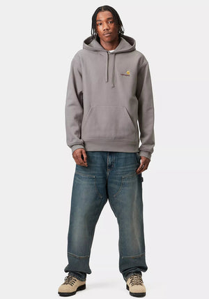 Carhartt WIP American Script Hoodie, Grey