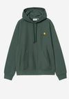 Carhartt WIP American Script Hoodie, Kale Green