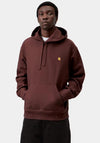 Carhartt WIP American Script Hoodie, Wine