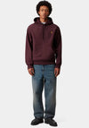 Carhartt WIP American Script Hoodie, Wine