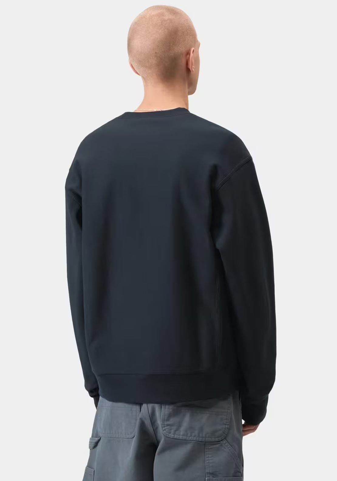 Carhartt WIP American Script Sweatshirt, Navy