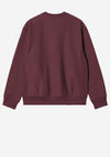 Carhartt WIP American Script Sweatshirt, Wine