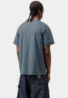 Carhartt WIP American Script T-Shirt, Office Blue