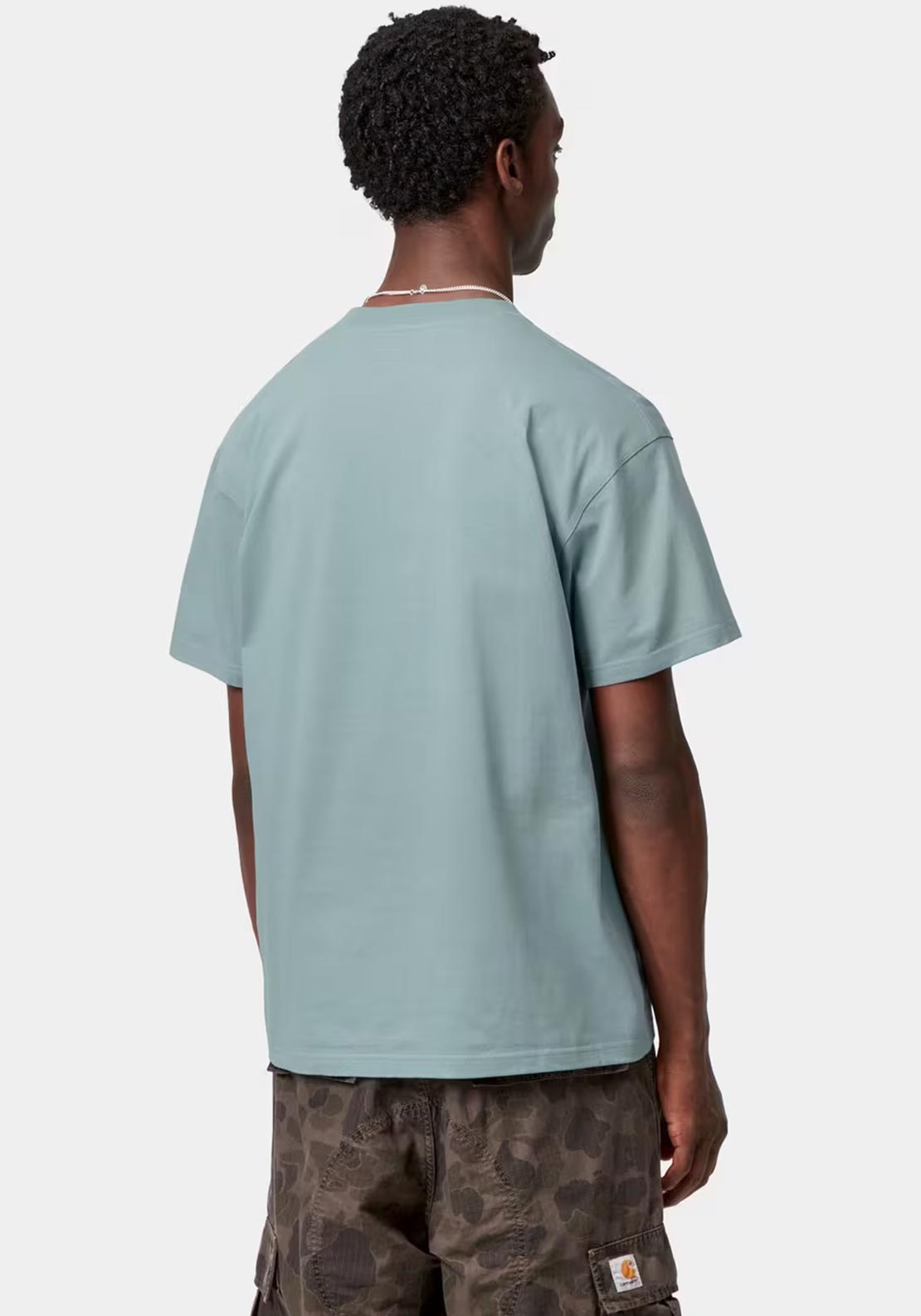 Carhartt WIP American Script T-Shirt, Blue
