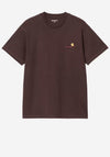 Carhartt WIP American Script T-Shirt, Brown