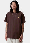 Carhartt WIP American Script T-Shirt, Brown