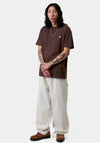 Carhartt WIP American Script T-Shirt, Brown