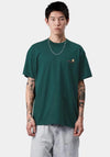 Carhartt WIP American Script T-Shirt, Dark Green