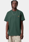 Carhartt WIP American Script T-Shirt, Kale Green