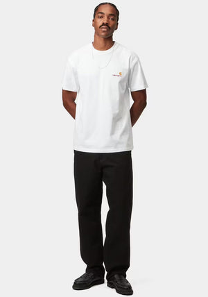 Carhartt WIP American Script T-Shirt, White