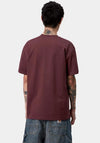 Carhartt WIP American Script T-Shirt, Wine