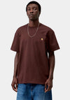 Carhartt WIP American Script T-Shirt, Wine