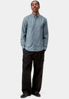 Carhartt WIP Bolton Oxford Shirt, Velvet Blue