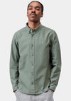 Carhartt WIP Bolton Oxford Shirt, Velvet Green
