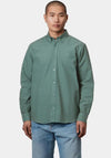Carhartt WIP Bolton Oxford Shirt, Silver Pine Green