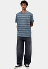 Carhartt WIP Bronson Stripe T-Shirt, Ice Blue