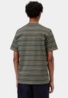 Carhartt WIP Bronson Stripe T-Shirt, Green