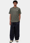 Carhartt WIP Bronson Stripe T-Shirt, Green