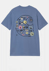 Carhartt WIP Catalogue C Logo T-Shirt, Blue Iris