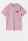 Carhartt WIP Catalogue C Logo T-Shirt, Pink