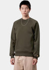 Carhartt WIP Chase Crew Neck Sweatshirt, Olive Green