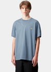Carhartt WIP Chase Crew Neck T-Shirt, Blue