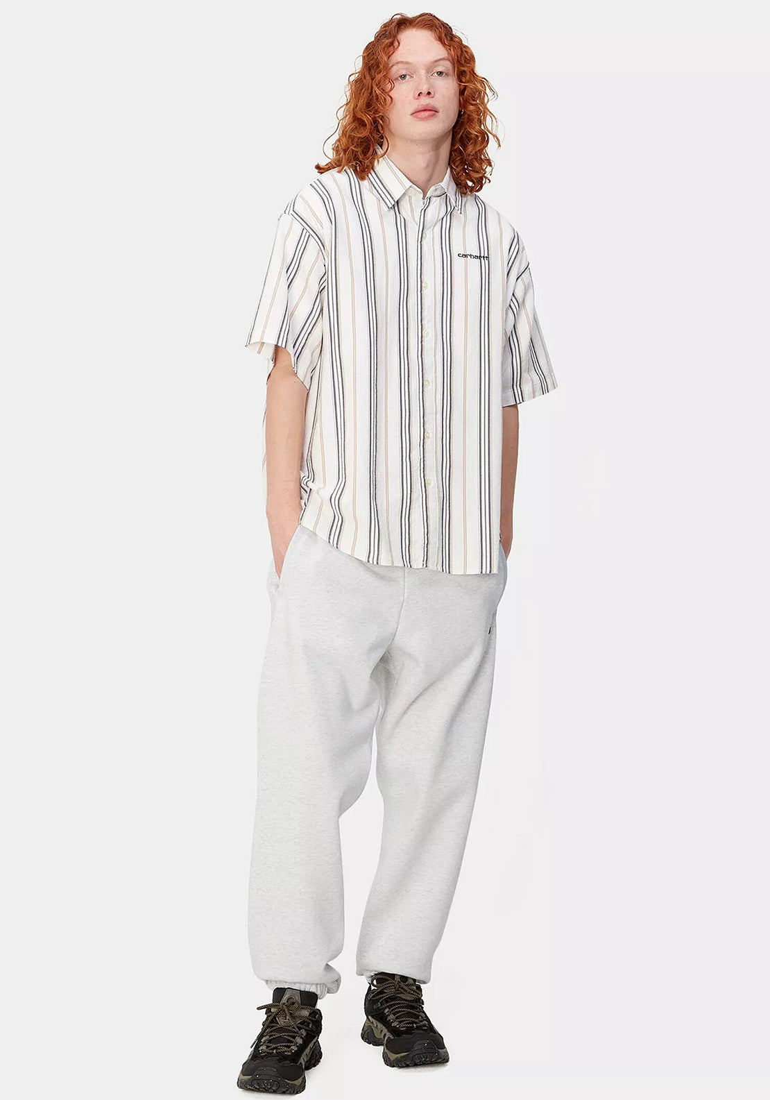 Carhartt WIP Chase Joggers, Ash Heather