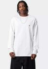 Carhartt WIP Chase Long Sleeve T-Shirt, White