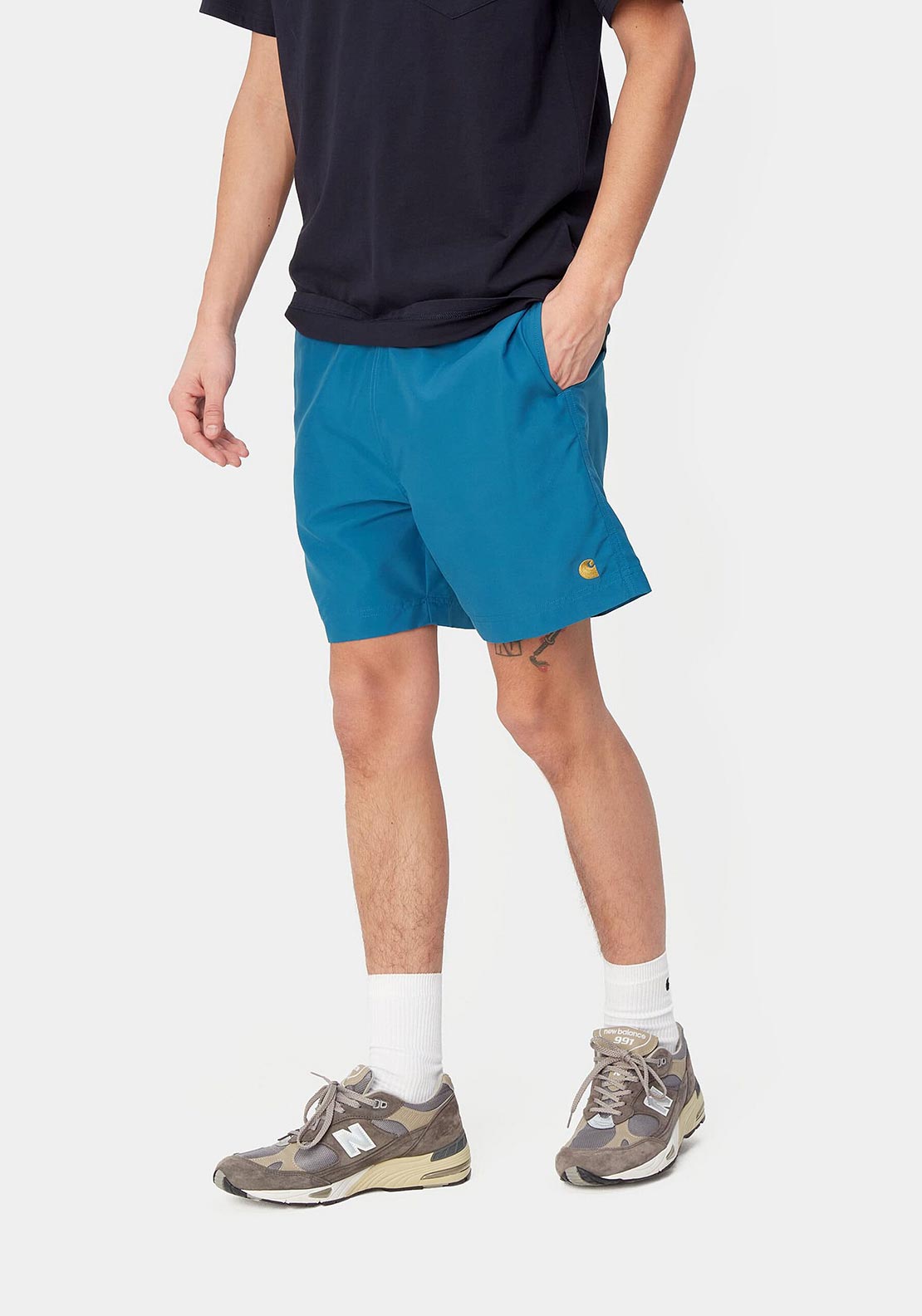 Carhartt WIP Chase Swim Trunks, Acapulco