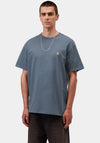 Carhartt WIP Chase Crew Neck T-Shirt, Ice Blue