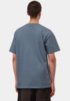 Carhartt WIP Chase Crew Neck T-Shirt, Ice Blue