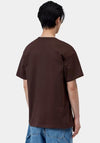 Carhartt WIP Chase Crew Neck T-Shirt, Brown