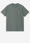 Carhartt WIP Chase Crew Neck T-Shirt, Velvet Green